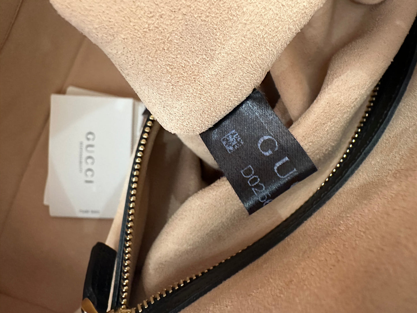Gucci Ophidia medium black suede