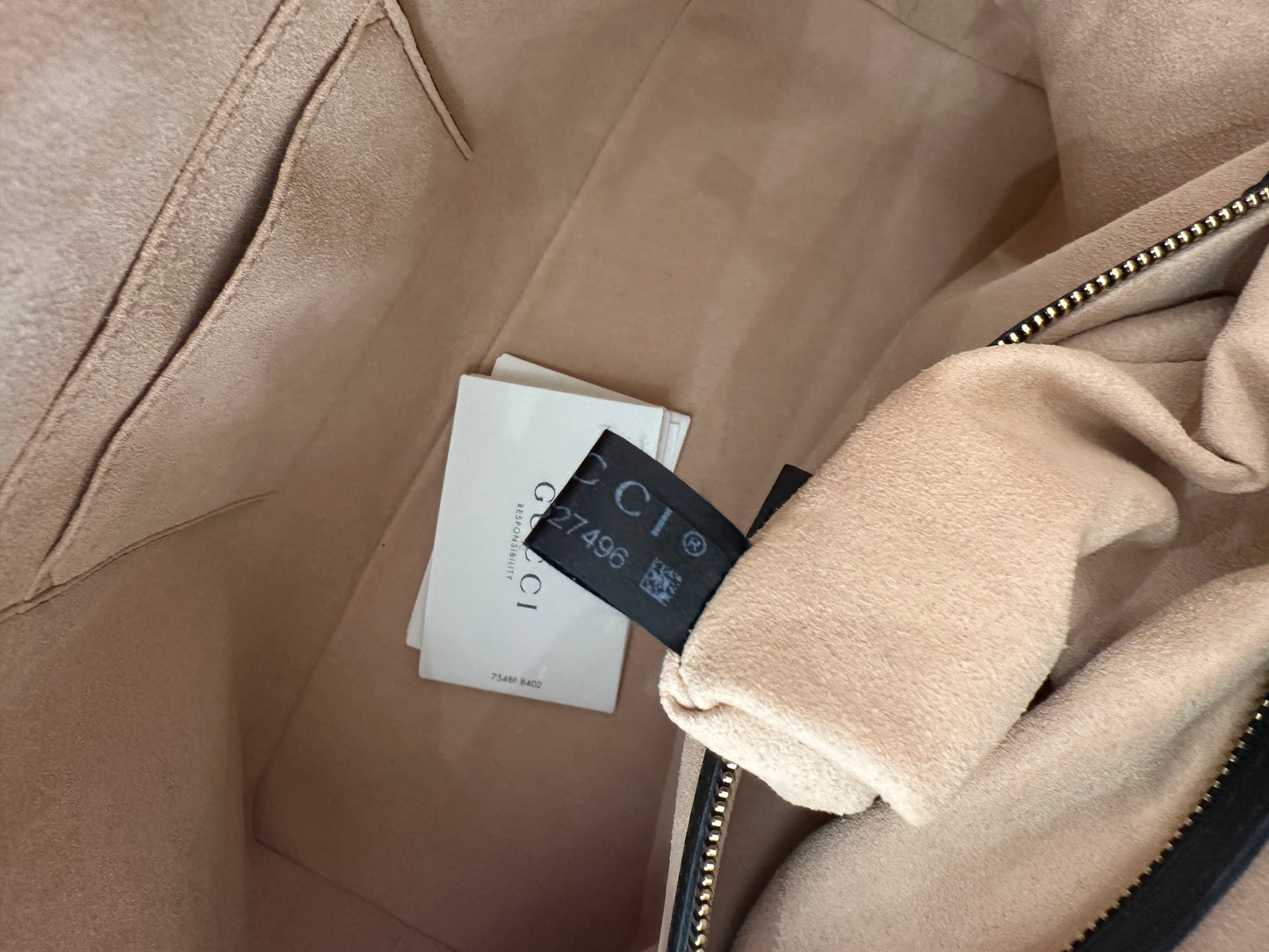 Gucci Ophidia medium black suede