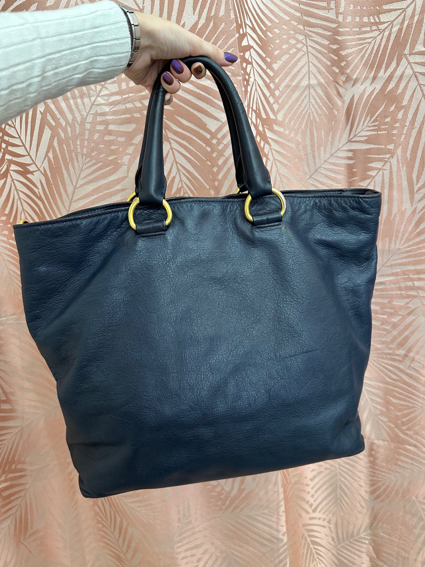 Borsa Prada Two Way shopper