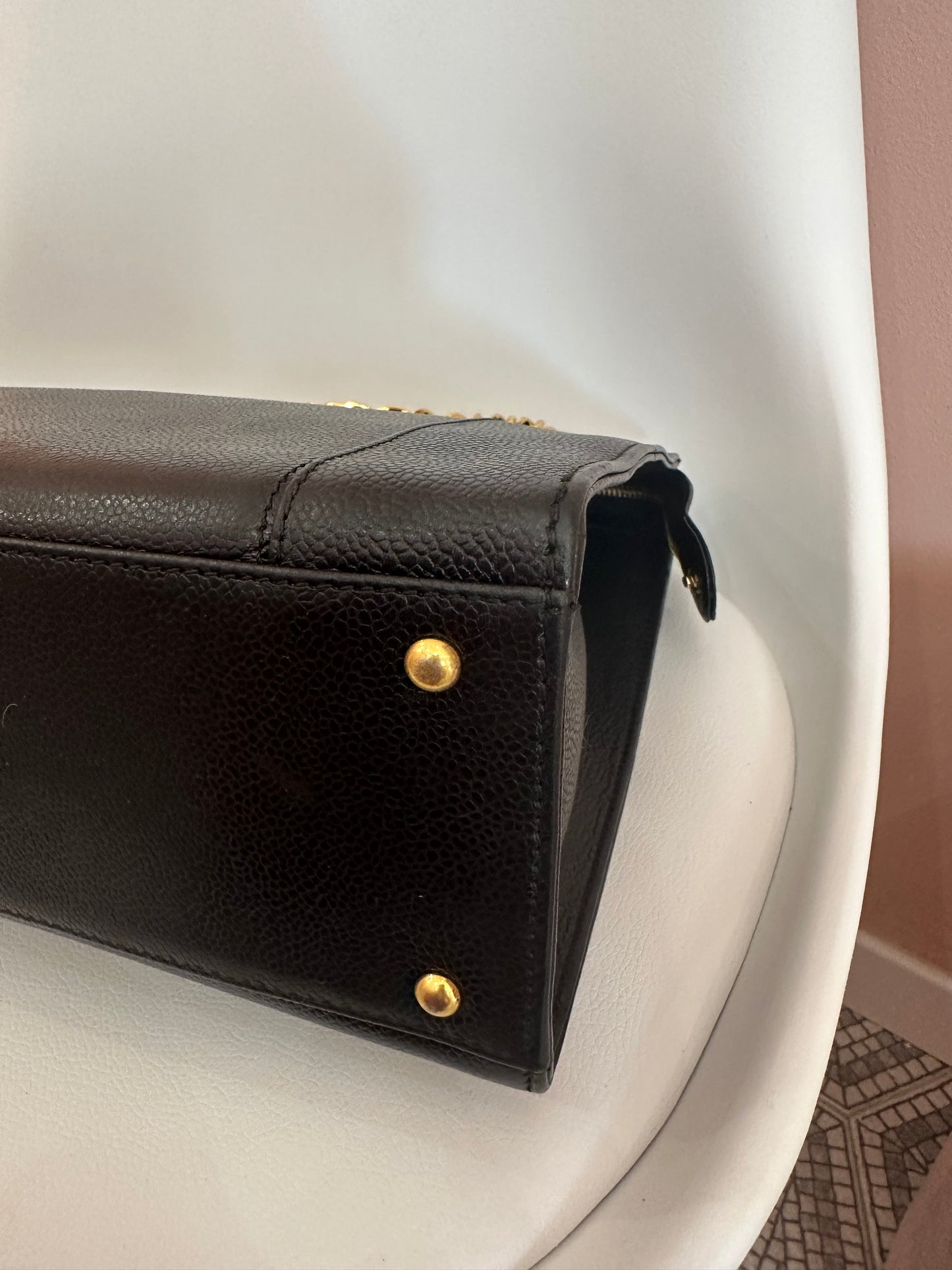 Borsa Chanel shopper tote vintage