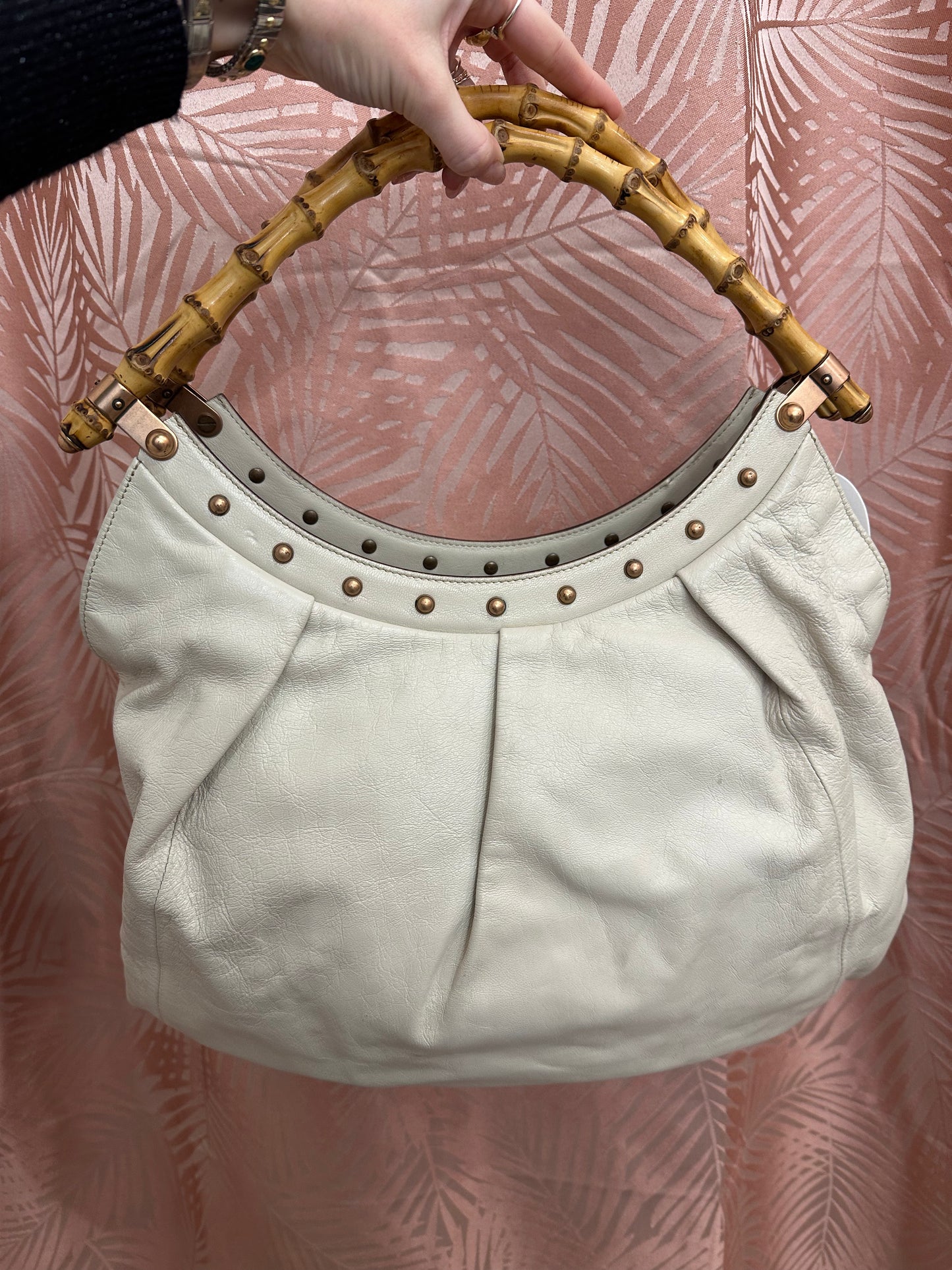 Borsa Gucci bambù