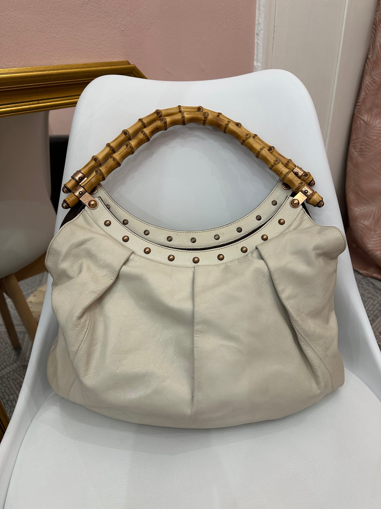 Borsa Gucci bambù