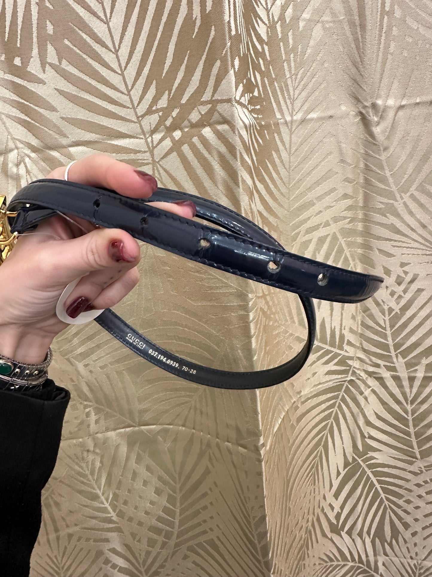 Cintura Gucci  vernice vintage