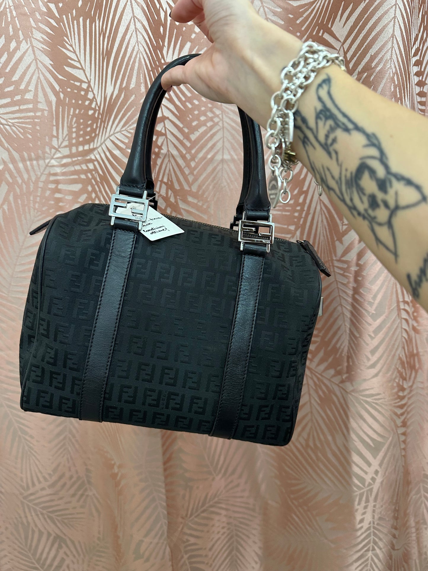 Borsa Fendi bauletto forever